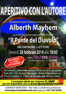 Aperitivo con Alberth Mayhem - 28.2.2014 - UDINE