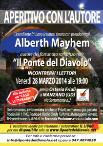 Alberth Mayhem a Manzano - Spritz Letterario