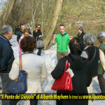 Passeggiata con Alberth Mayhem sui luoghi del romanzo noir Il Ponte del Diavolo a Cividale del Friuli