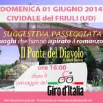 1 giugno 2014 a Cividale del Friuli - Giro d'Italia e passeggiata con Alberth Mayhem