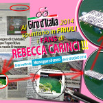 Rebecca Carinci al Giro d'Italia