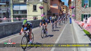 Giro d'Italia 2014: la tappa finale (Gemona-Trieste) passa sul Ponte del Diavolo a Cividale del Friuli