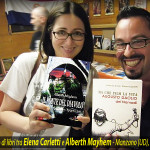 Scambio di libri tra i due autori Elena Carletti e Alberth Mayhem