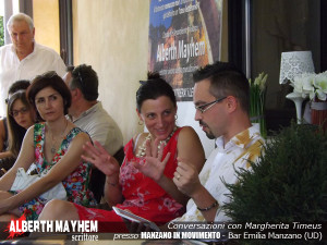 La giornalista Margherita Timeus presenta il libro di Mayhem all'interno di "Manzano in Movimento"