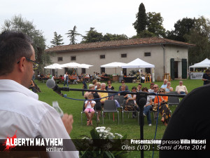Presentazione al Parco di Villa Maseri a Oleis - UDINE
