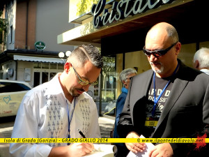 Con Franco Forte (Mondadori) al festival letterario Grado Giallo