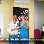 Negli studi di Radio Punto Zero Tre Venezie con Barbara Pernar
