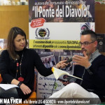 La giornalista Ilaria Purassanta conversa con Alberth Mayhem alla libreria LEG di Gorizia
